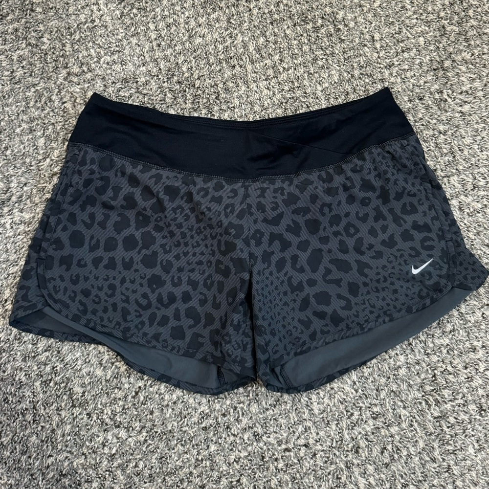 Nike cheetah running shorts
